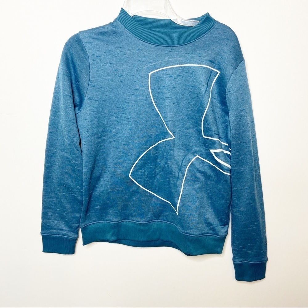 NWT Under Armour Synthetic Fleece Logo Crew Neck